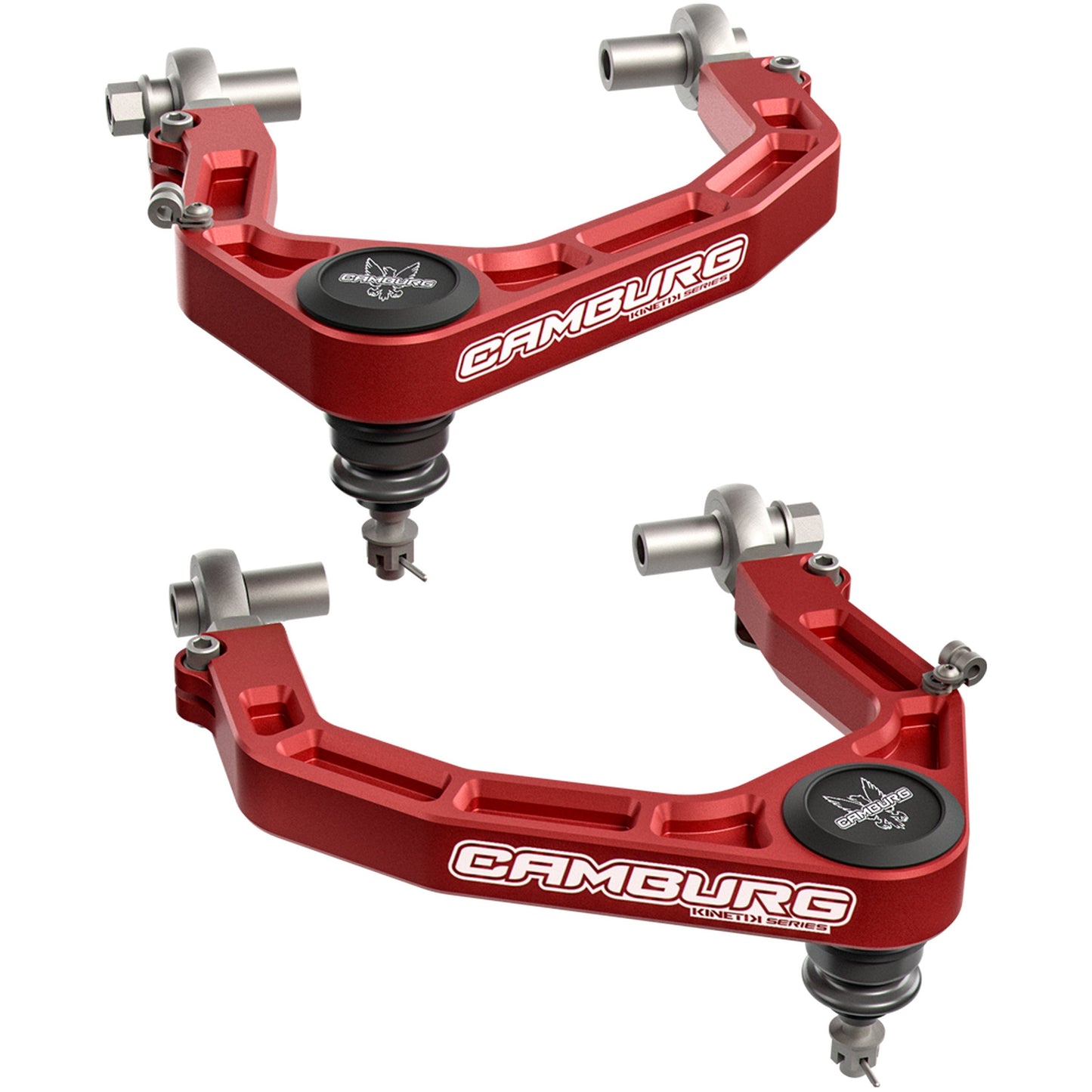 Camburg Engineering 2024-2025 Ford Ranger Raptor KINETIK Series X-Joint XL Upper Control Arm Kit Red