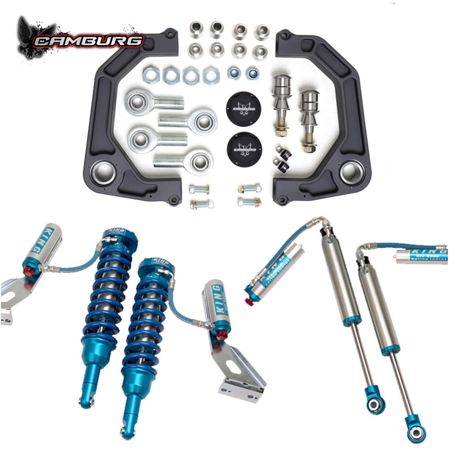 Camburg Engineering 2010-2014 FJ Cruiser | 2010-2024 4Runner King 2.5 KINETIK Series Lift Kit CAM-310147-K