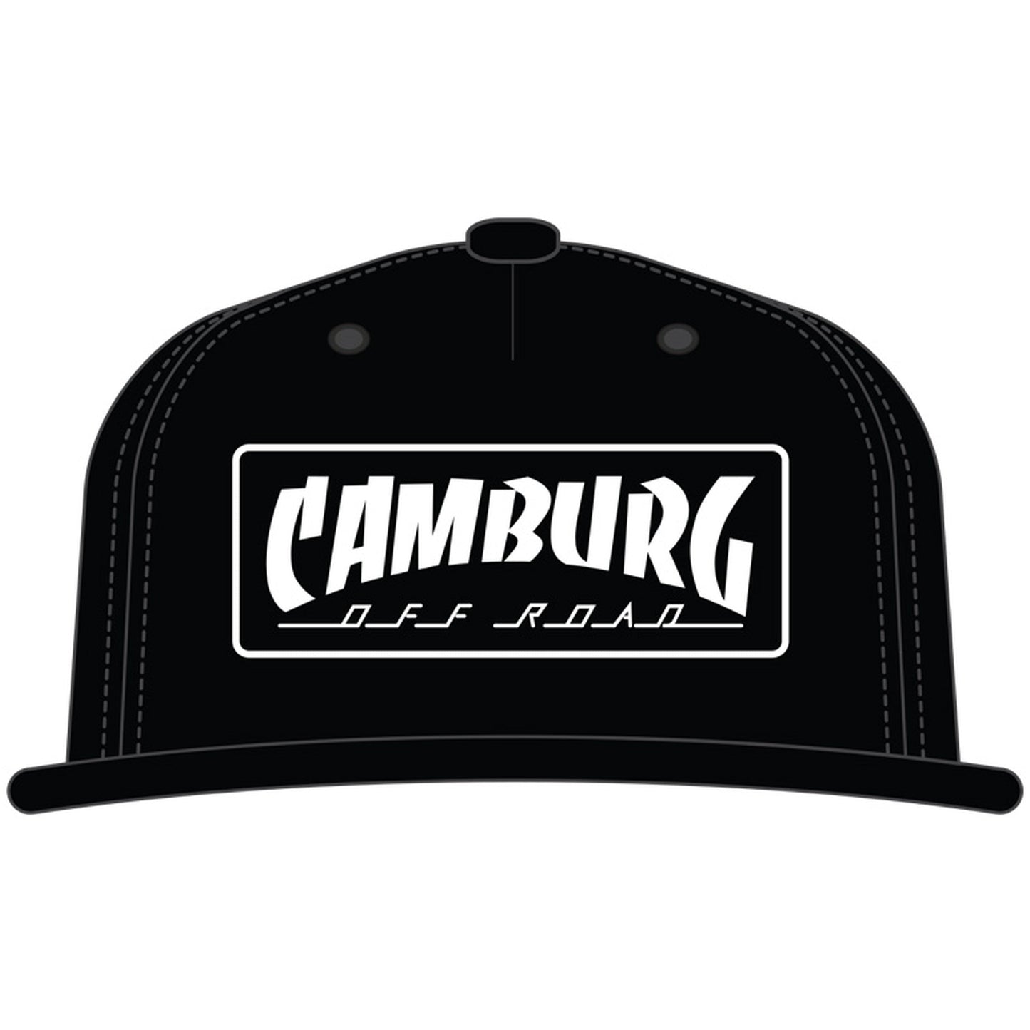 Camburg "Kickflip" Trucker Mesh Hat — Black