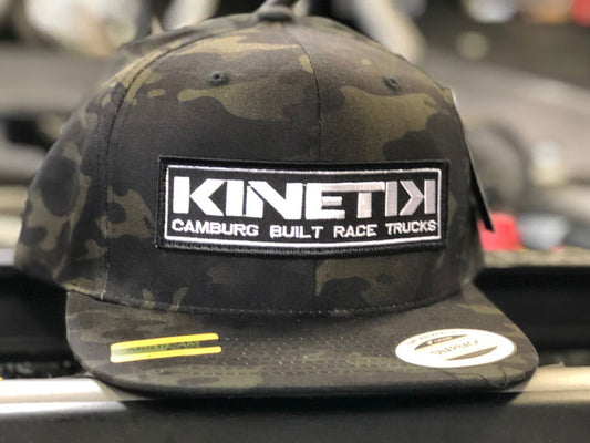 Camburg "KINETIK" Trucker Hat — Black Multicam