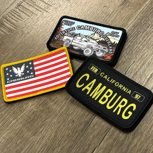 Camburg Engineering Patches — 3-Pack