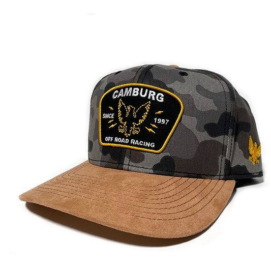 Camburg "Tex" Trucker Hat — Camo/Tan