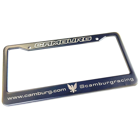 Camburg Engineering License Plate Frame — Metal