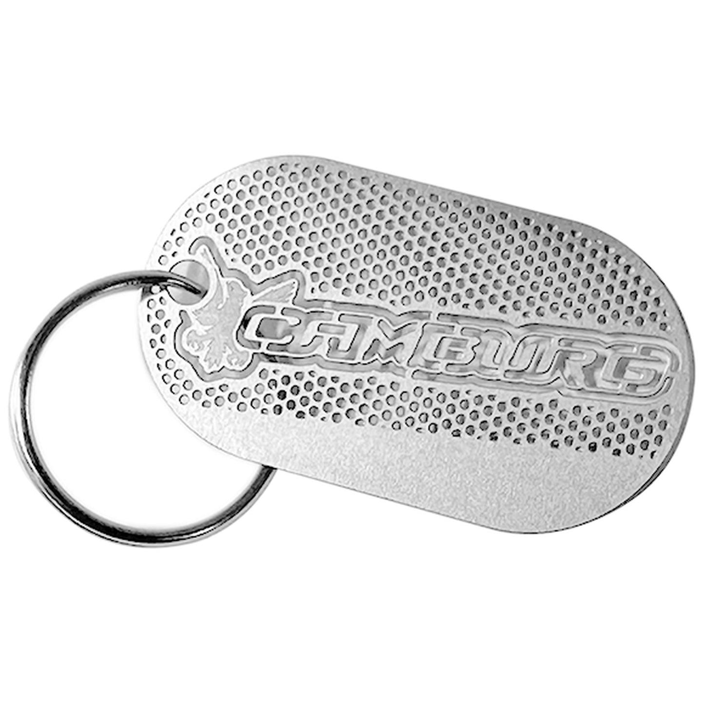 Camburg Engineering Keychain — Dog Tag