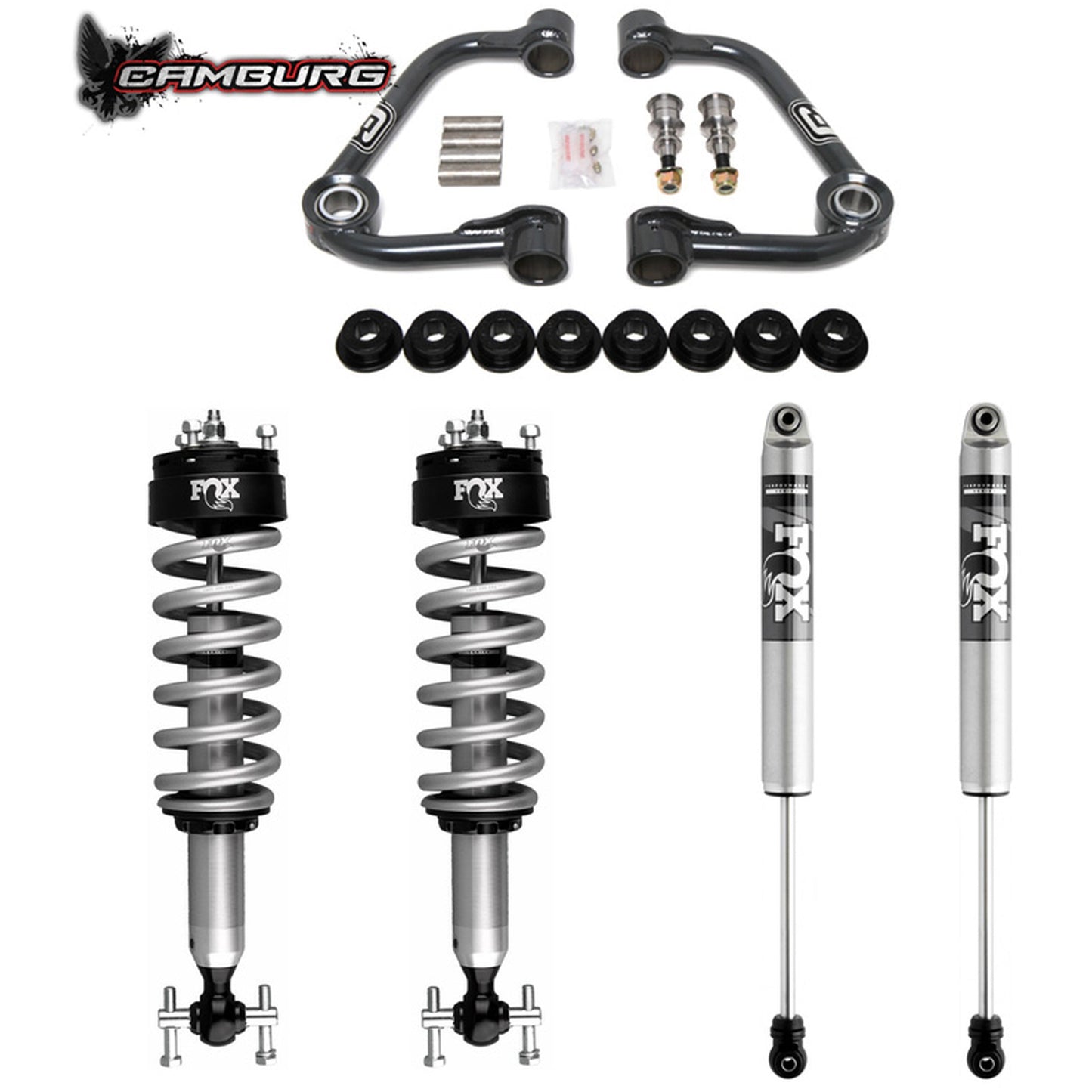 Camburg Engineering 2019-2023 Ford Ranger FOX 2.0 Performance Camburg Series Suspension Lift Kit