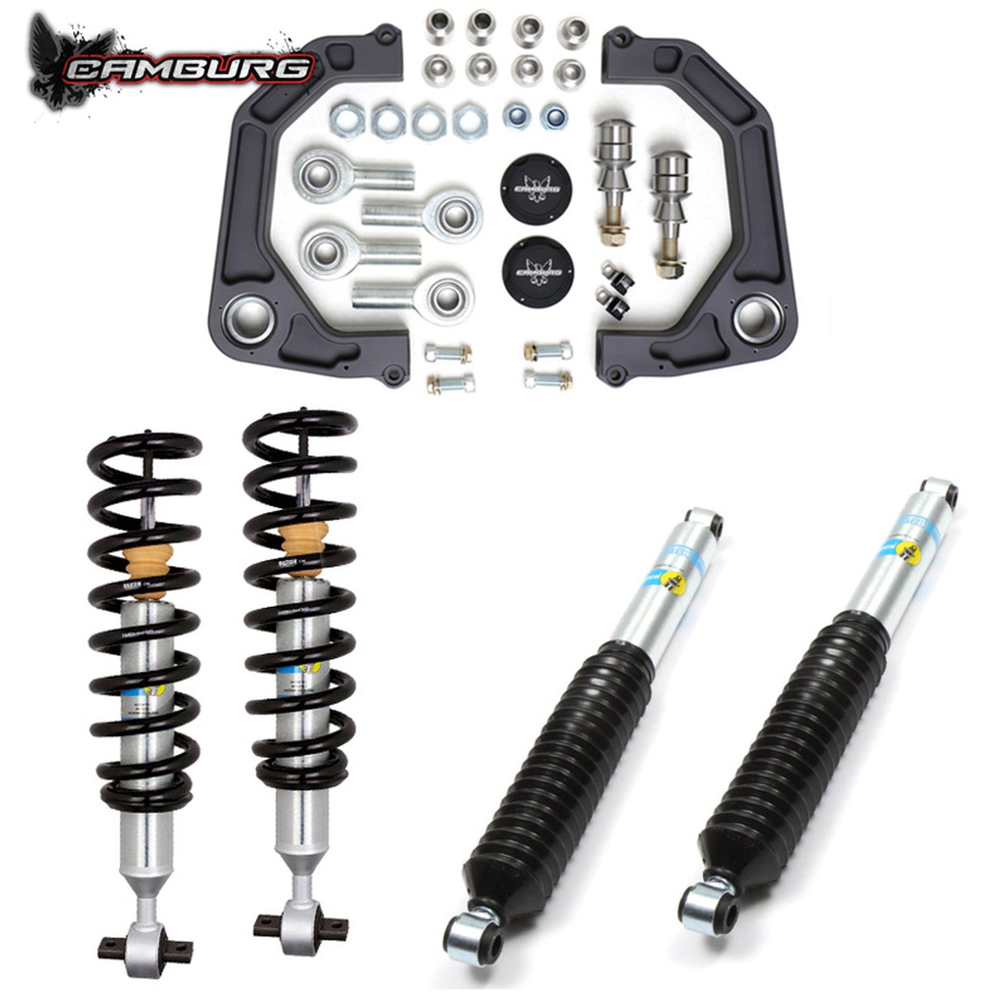 Camburg Engineering 4WD 2015-2020 Ford F-150 Excludes Raptor Bilstein 6112 KINETIK Series Lift Kit CAM-110193-K