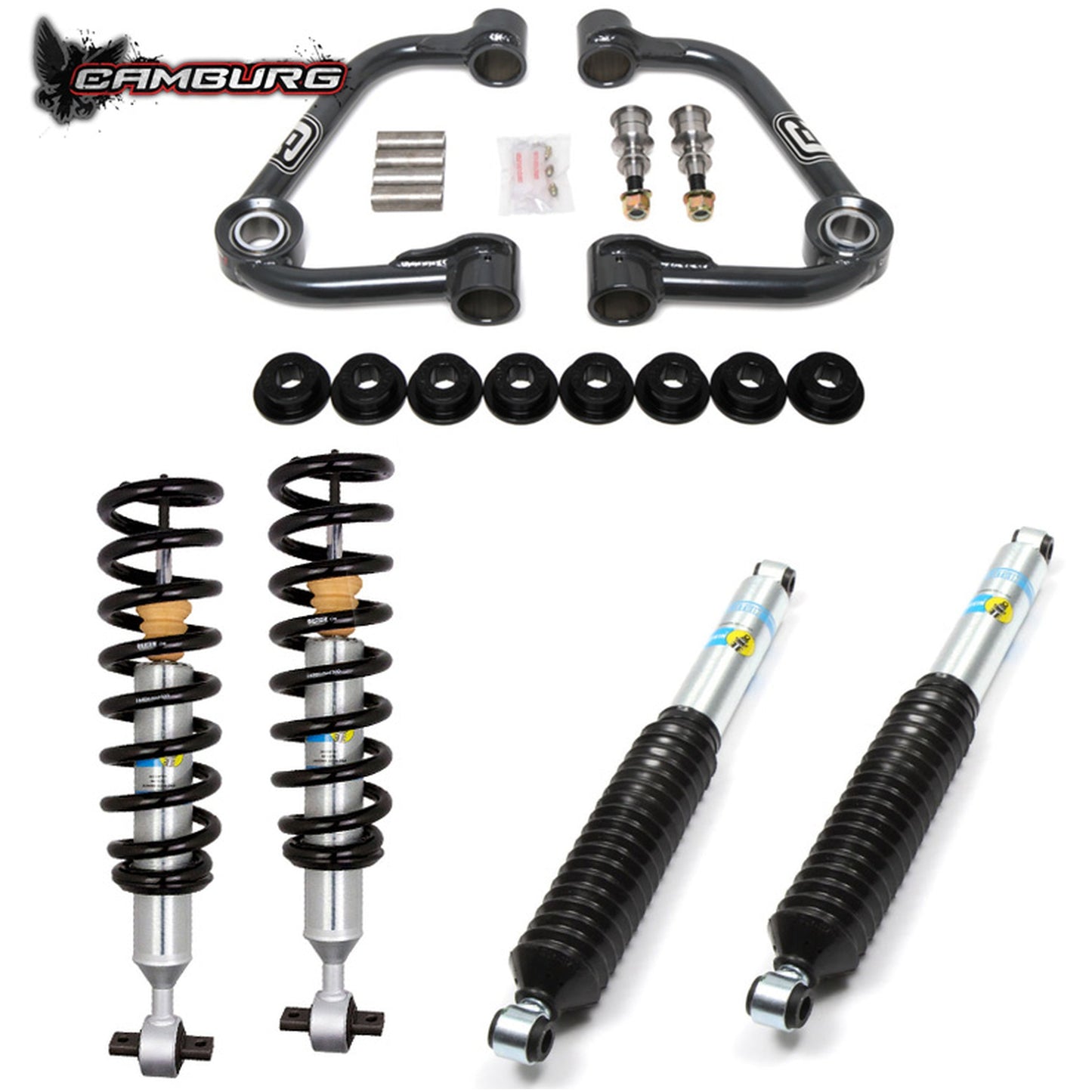 Camburg Engineering 4WD 2015-2020 Ford F-150 Excludes Raptor Bilstein 6112 Lift Kit CAM-110193-UC