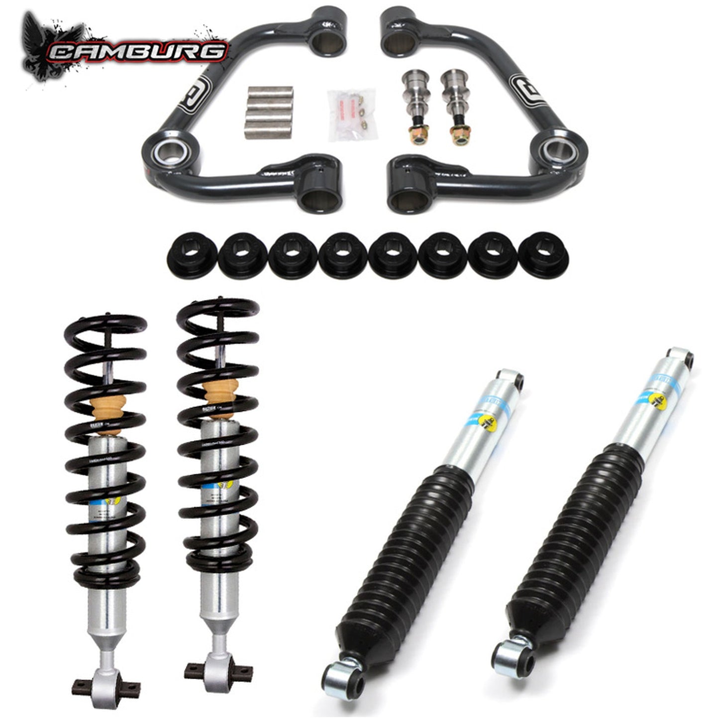 Camburg Engineering 2015-2020 Ford F-150 Excludes Raptor Bilstein 6112 Camburg Series Suspension Lift Kit