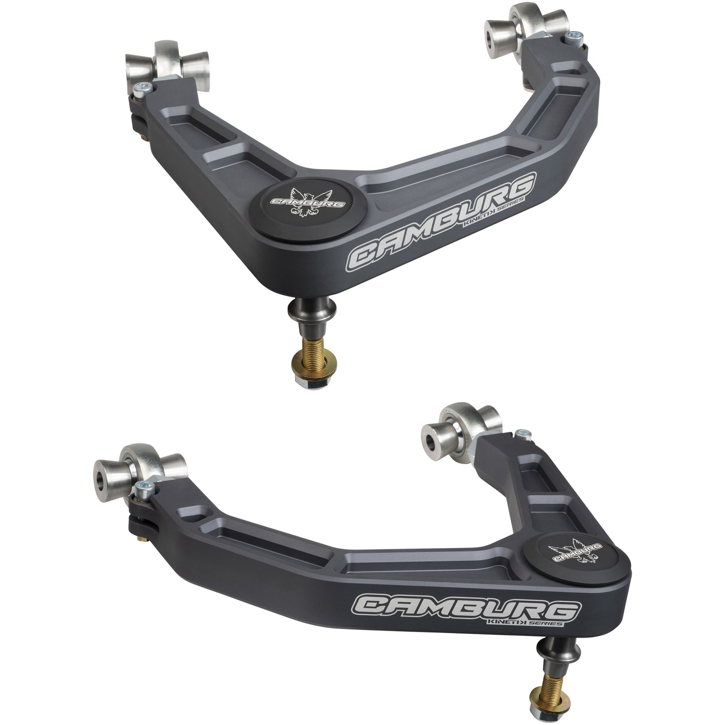 Camburg Engineering 2017-2024 Ford F-150 Raptor & Raptor R Gray KINETIK Series Suspension Control Arm Kit