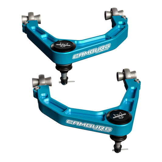 Camburg Engineering 2017-2020 Ford F-150 Raptor KINETIK Series X-Joint XL Upper Control Arm Kit Blue