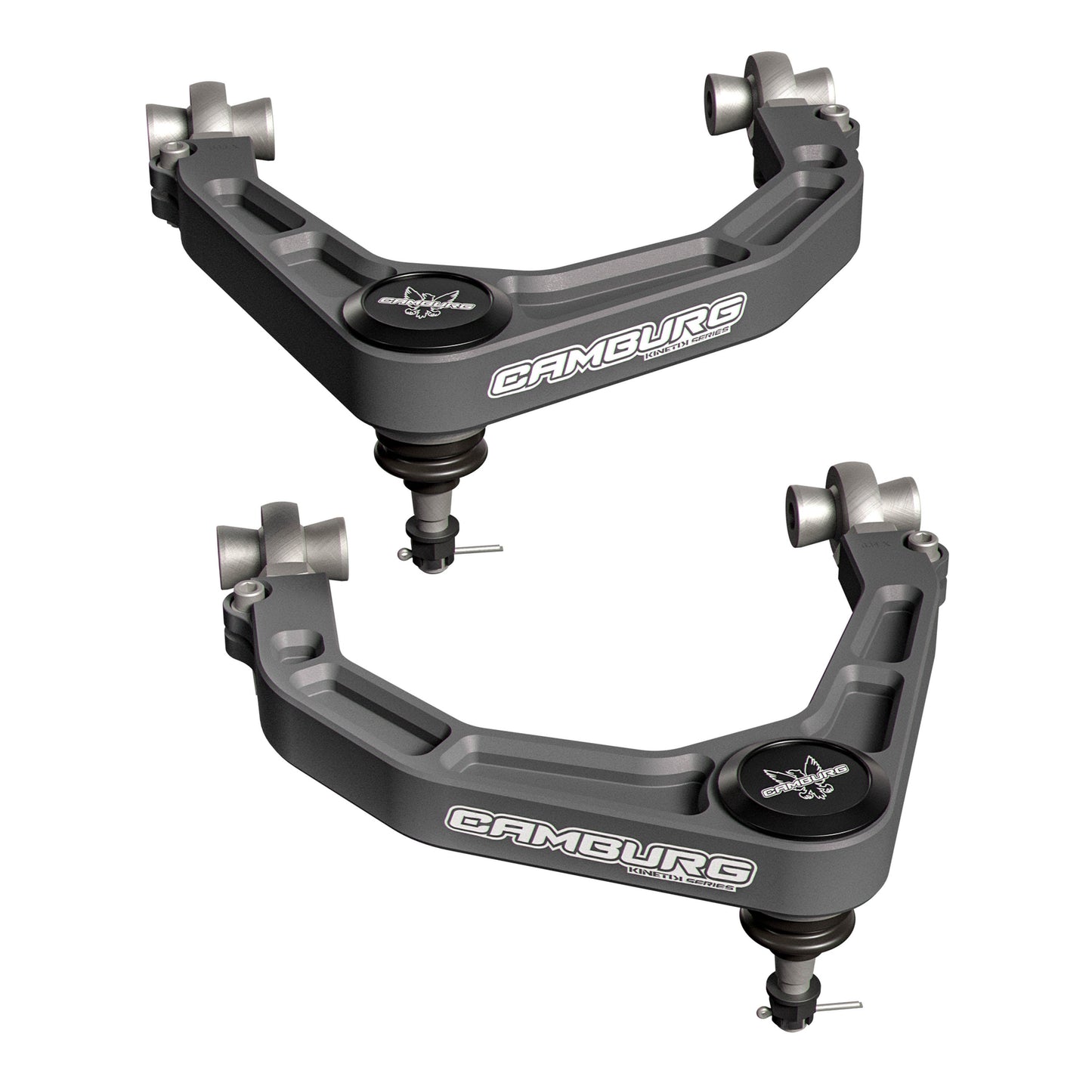 Camburg Engineering 2017-2020 Ford F-150 Raptor KINETIK Series X-Joint XL Upper Control Arm Kit Grey