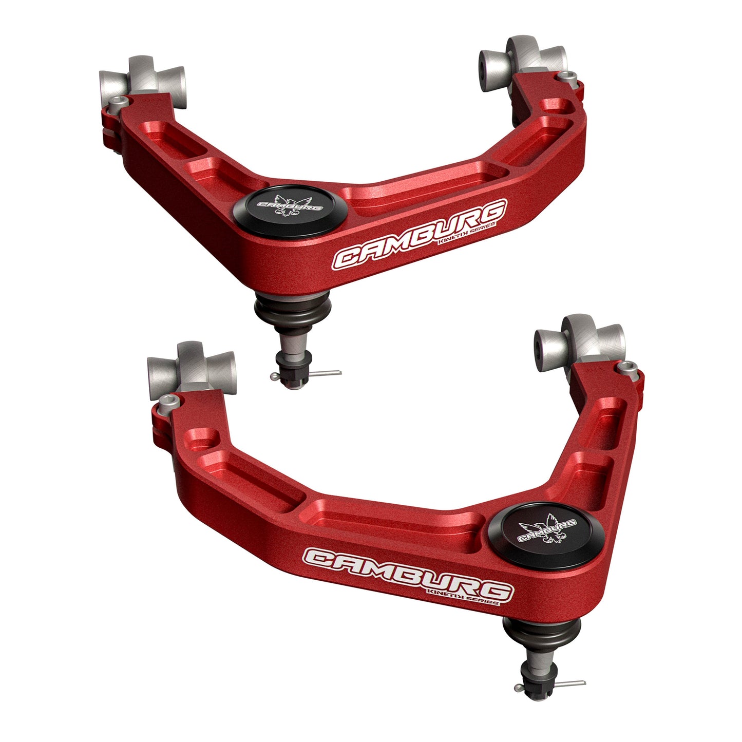 Camburg Engineering 2017-2020 Ford F-150 Raptor KINETIK Series X-Joint XL Upper Control Arm Kit Red