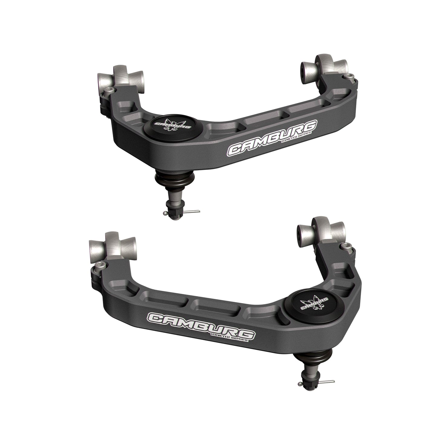 Camburg Engineering 2021-2025 Ford F-150 KINETIK Series X-Joint XL Upper Control Arm Kit Grey