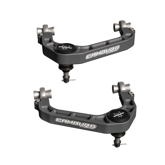 Camburg Engineering 2021-2025 Ford F-150 KINETIK Series X-Joint XL Upper Control Arm Kit Grey