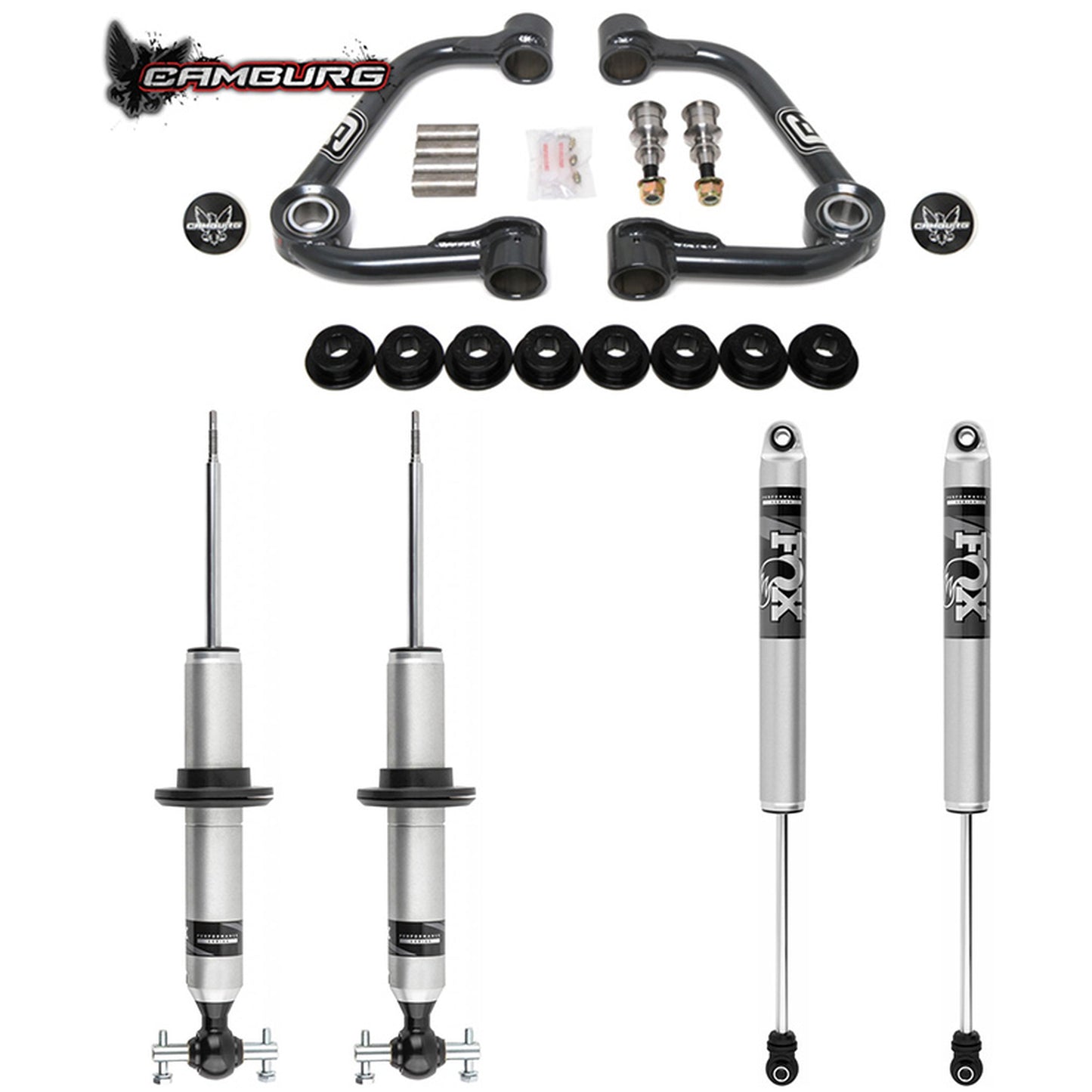 Camburg Engineering 2015-2020 Ford F-150 Excludes Raptor FOX 2.0 Performance S/R Camburg Series Suspension Lift Kit