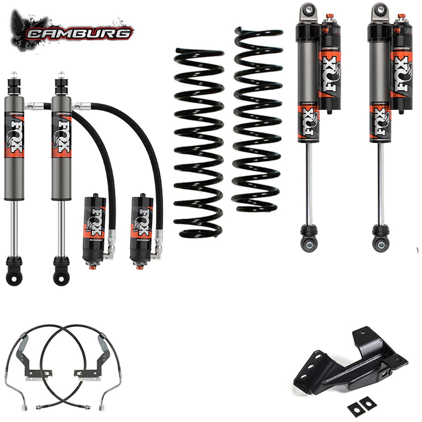 Camburg Engineering 2017-2023 F-250 Super Duty | F-350 Super Duty FOX 2.5 Performance Camburg Series Suspension Leveling Kit