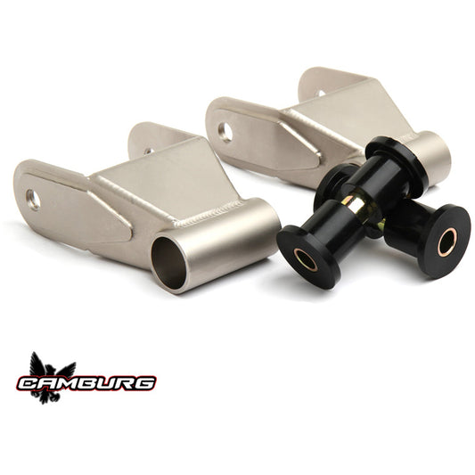 Camburg Engineering 1980-1996 Bronco | 1980-2014 F-150 SVT Raptor TIG Welded Camburg Series Leaf Spring Shackle Kit