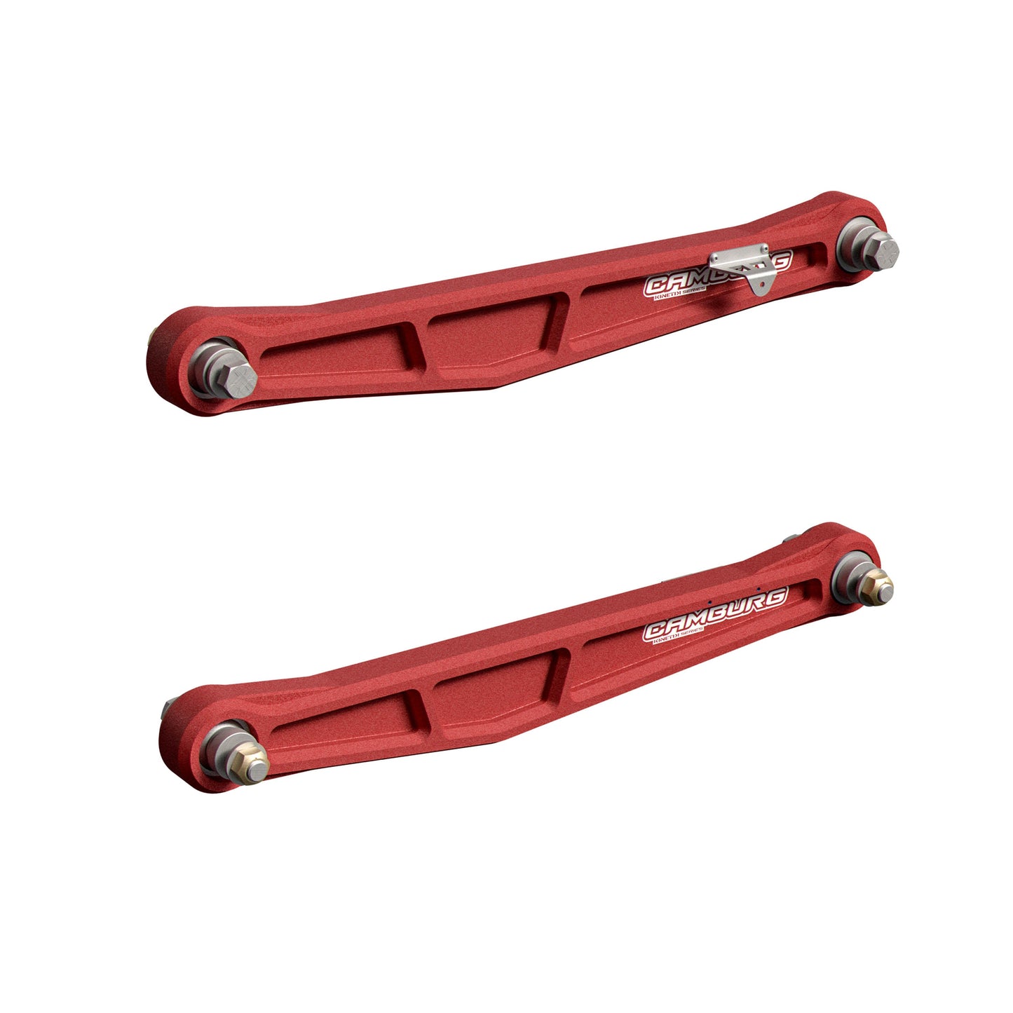 Camburg Engineering 2022-2025 Ford Bronco Raptor Red KINETIK Series Trailing Arm Kit CAM-120035-RED