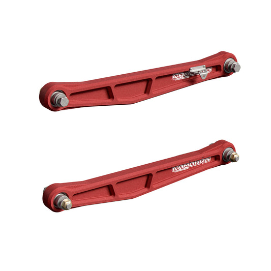 Camburg Engineering 2022-2025 Ford Bronco Raptor Red KINETIK Series Trailing Arm Kit CAM-120035-RED