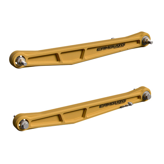 Camburg Engineering 2024-2025 Ford Ranger Raptor KINETIK Series Rear Billet Trailing Arm Kit - Gold