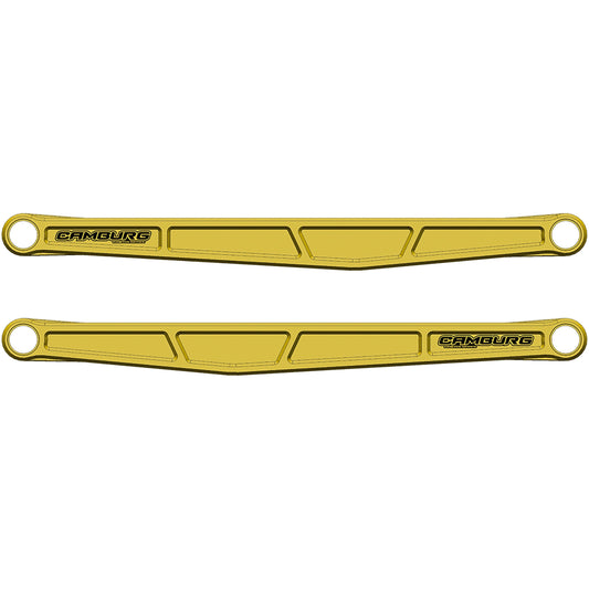 Camburg Engineering Ford Raptor|Raptor R '21-25 KINETIK Series Rear Billet Lower Trailing Arm Kit Gold