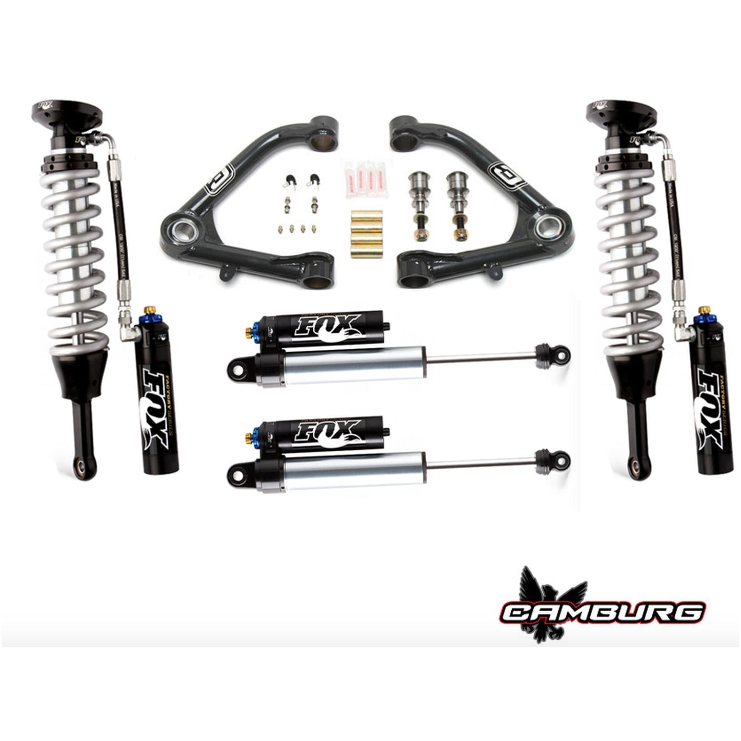 Camburg Engineering 2007-2018 Chevrolet Silverado 1500 | GMC Sierra 1500 FOX 2.5 Factory DSC Camburg Series Suspension Lift Kit