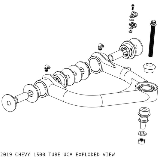 Camburg Engineering 2019-2024 Chevrolet Silverado 1500 | GMC Sierra 1500 Camburg Series Suspension Control Arm Kit