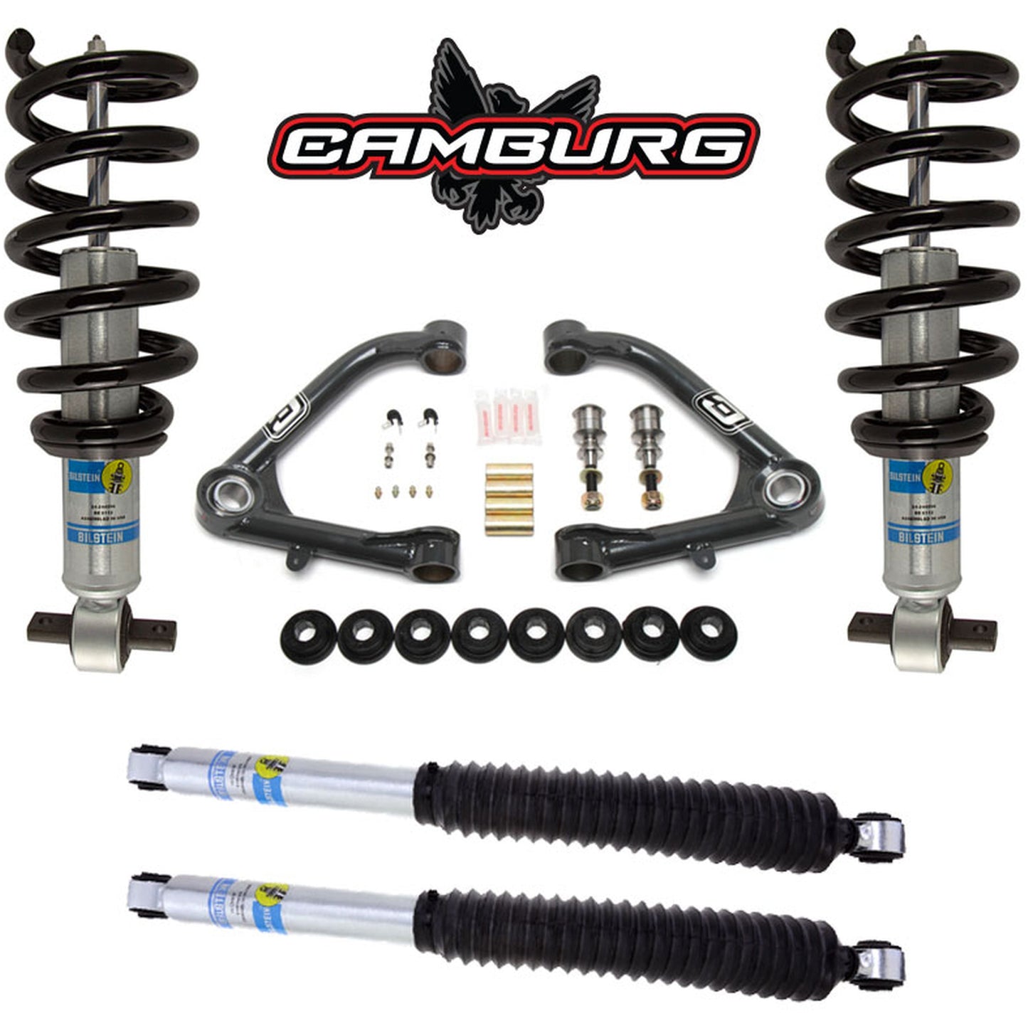 Camburg Engineering 2014-2018 Chevrolet Silverado 1500 | GMC Sierra 1500 Bilstein 6112 Camburg Series Suspension Lift Kit