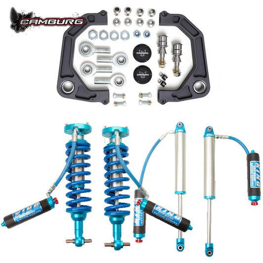 Camburg Engineering 2019-2024 Chevrolet Silverado 1500 | GMC Sierra 1500 Excludes Trail Boss/AT4 FOX 2.5 Performance KINETIK Series Suspension Lift Kit