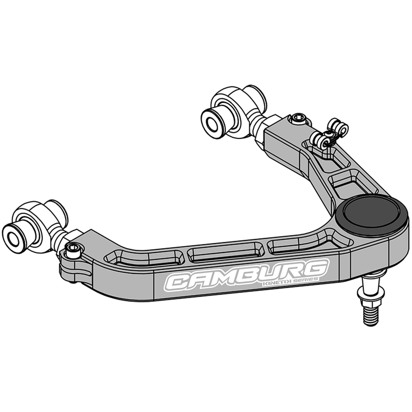 Camburg Engineering 2019-2024 Chevrolet Silverado 1500 | GMC Sierra 1500 Gray KINETIK Series Suspension Control Arm Kit