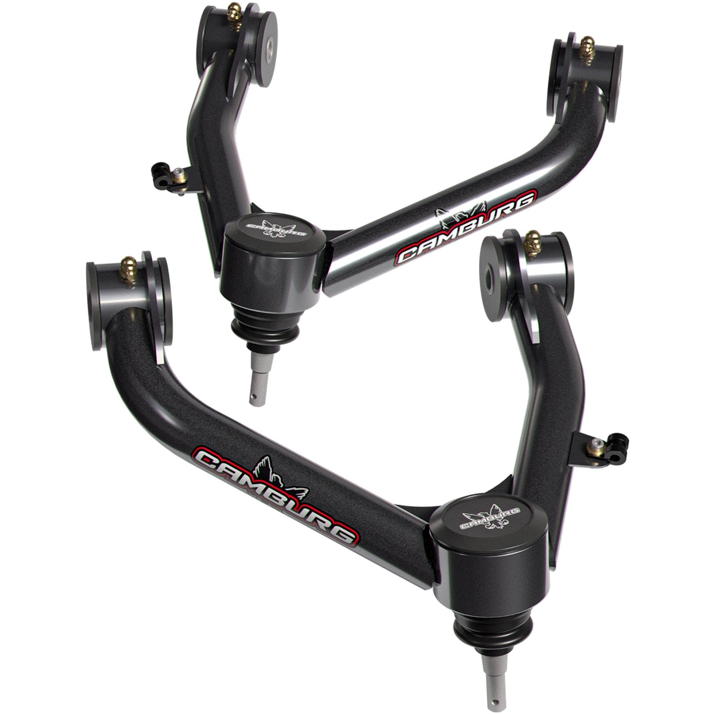 Camburg Engineering 2014-2018 Chevy/GMC Silverado/Sierra 1500 2WD/4WD | 2015-2020 Chevy/GMC Tahoe/Yukon Performance X-Joint XL Upper Control Arm Kit Large Taper