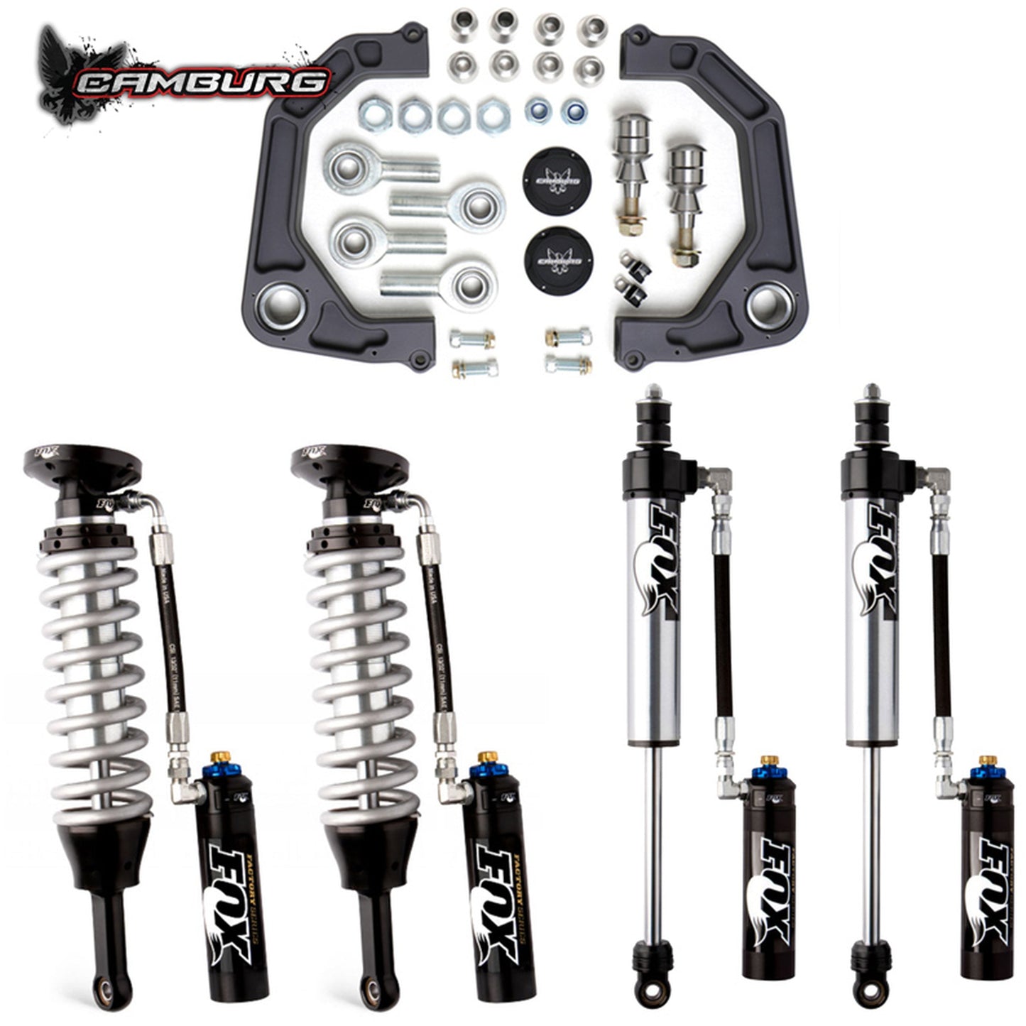 Camburg Engineering 2007-2021 Toyota Tundra FOX 2.5 Factory DSC KINETIK Series Suspension Lift Kit