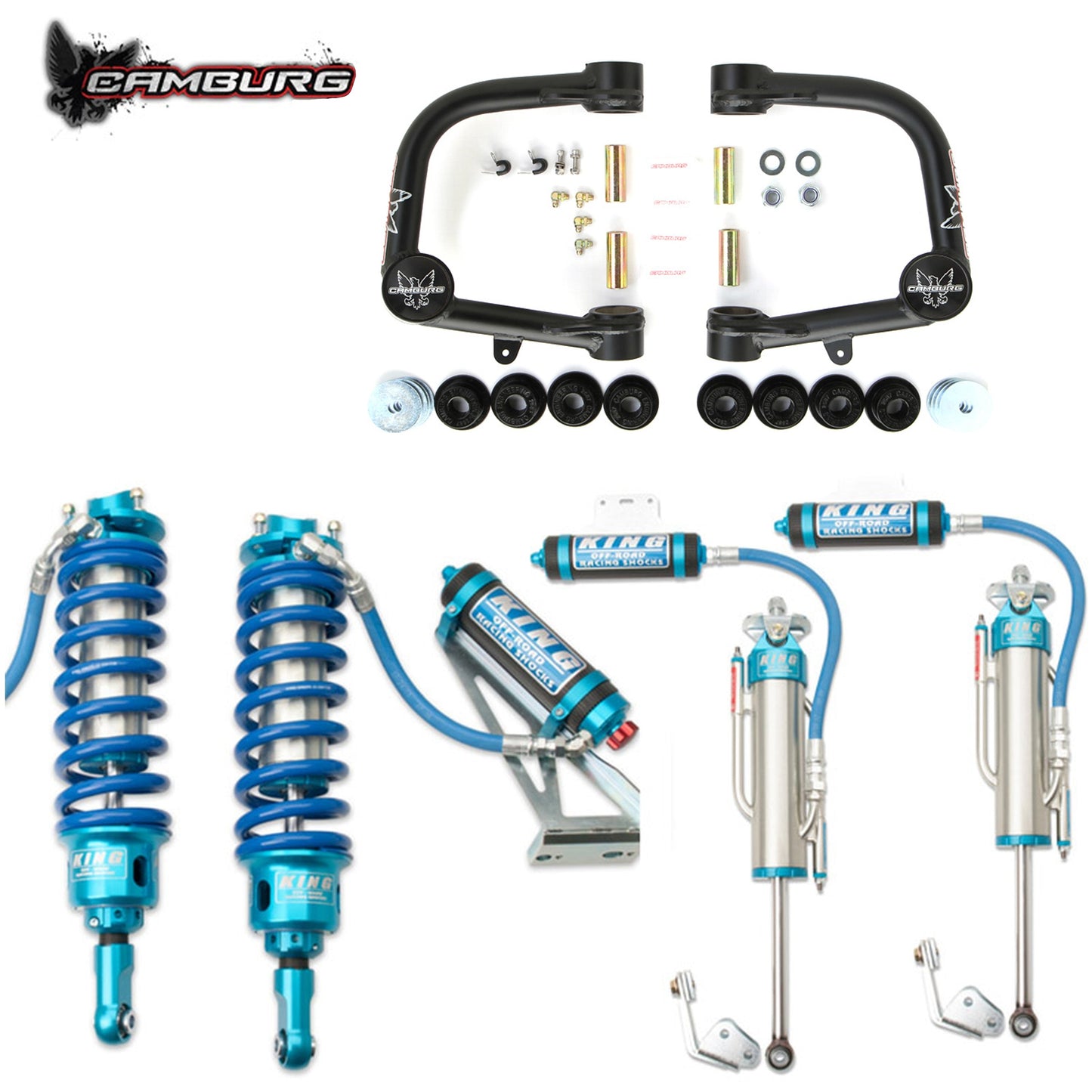 Camburg Engineering 2005-2023 Toyota Tacoma Excludes X-Runner King 3.0 Camburg Series Suspension Lift Kit