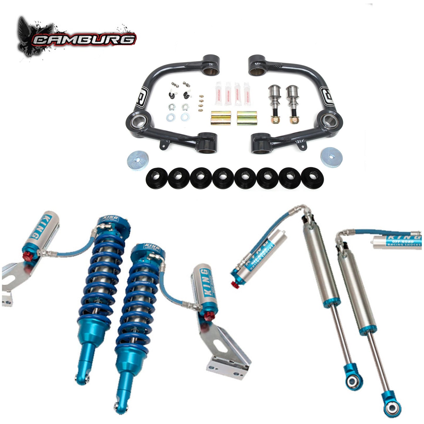 Camburg Engineering 2003-2009 4Runner | 2007-2009 FJ Cruiser King 2.5 Camburg Series Suspension Lift Kit