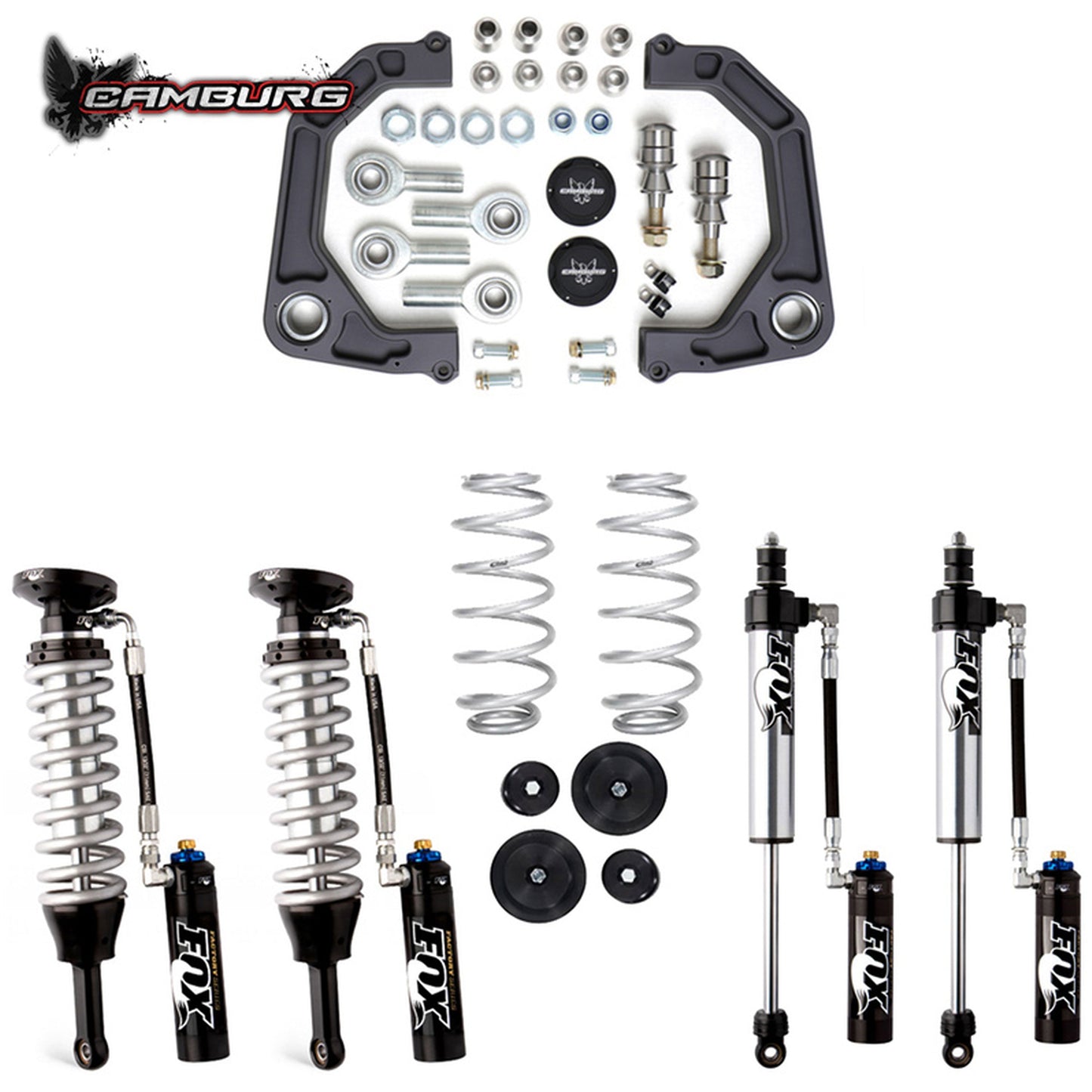 Camburg Engineering 2003-2009 Lexus GX470 FOX 2.5 Factory DSC KINETIK Series Suspension Lift Kit