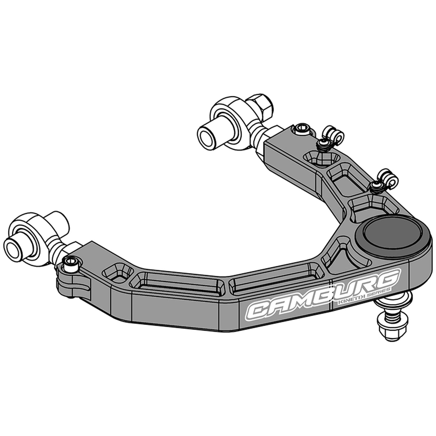 Camburg Engineering 2022-2024 Tundra | 2023-2024 Sequoia Gray KINETIK Series Suspension Control Arm Kit