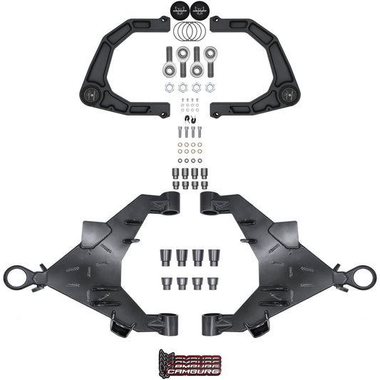 Camburg Engineering 2WD/4WD 2022-2024 Toyota Tundra Gray KINETIK X-Joint XL Trail Series Long Travel Kit CAM-310217-KX-GRY