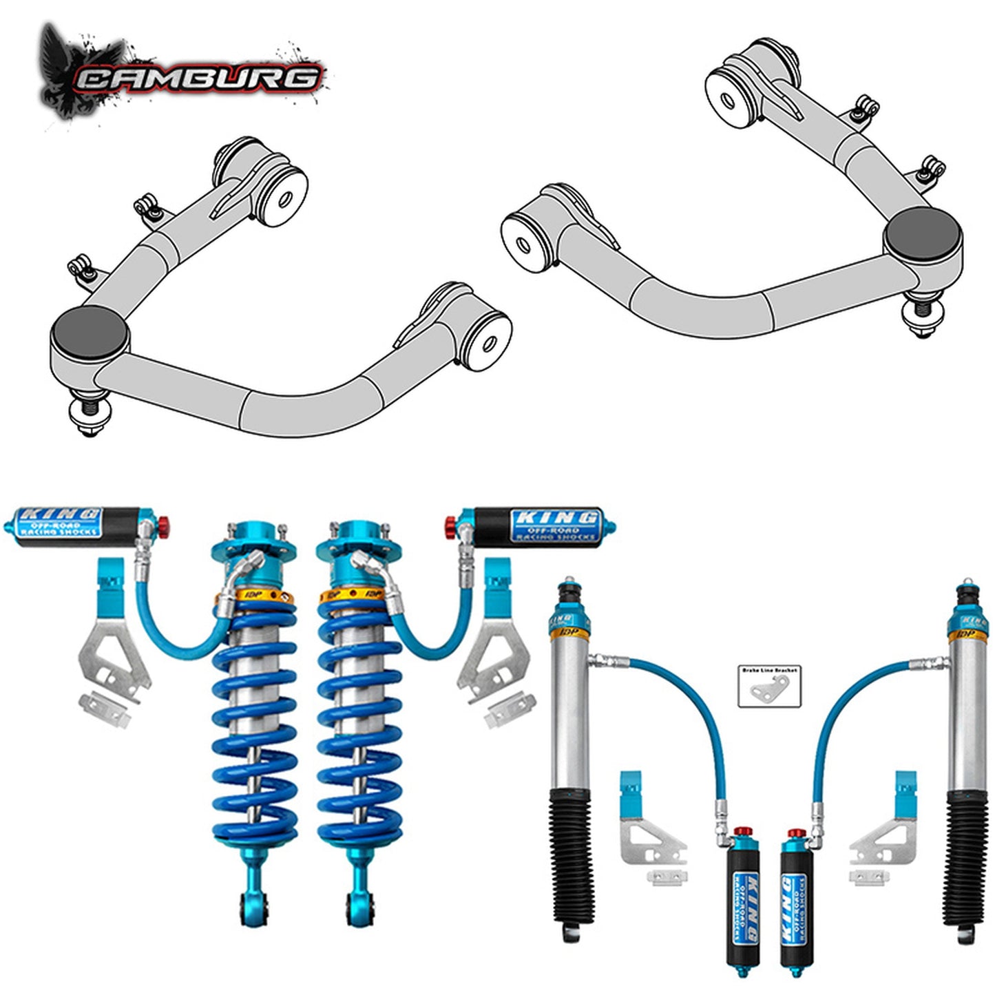 Camburg Engineering 2022-2024 Toyota Tundra King 3.0 IBP Camburg Series Suspension Lift Kit