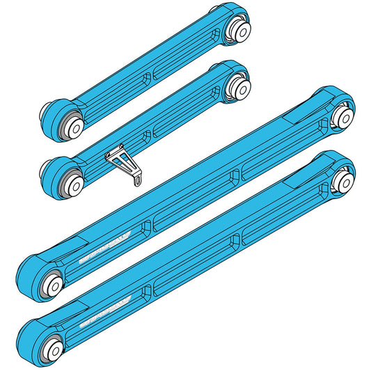 Camburg Engineering 2022-2024 Tundra | 2023-2024 Sequoia | 2024 Tacoma Blue KINETIK Series Suspension Trailing Arm Kit