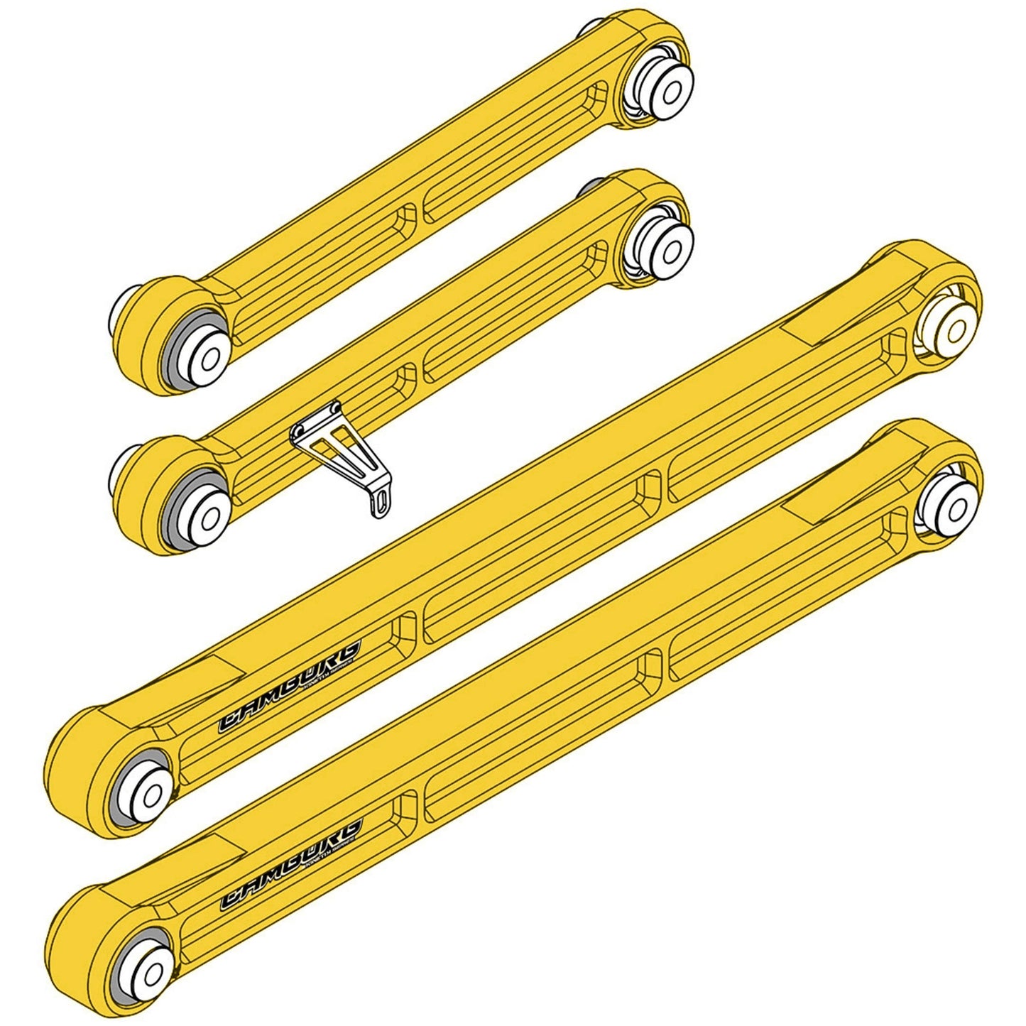 Camburg Engineering 2022-2024 Tundra | 2023-2024 Sequoia | 2024 Tacoma Gold KINETIK Series Suspension Trailing Arm Kit