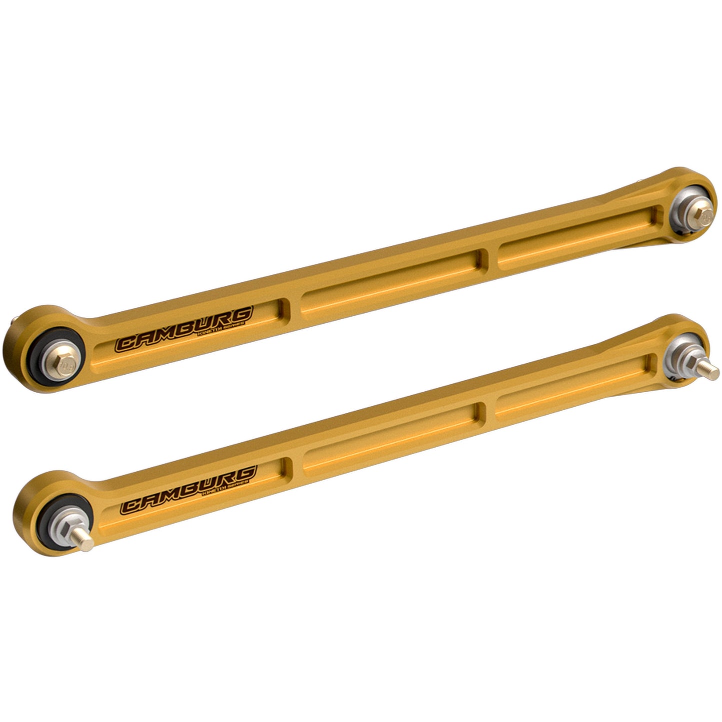 Camburg Engineering Toyota ’24 LC250|’24 GX550|’25 4Runner KINETIK Series Rear Billet Lower Trailing Arm Kit Gold