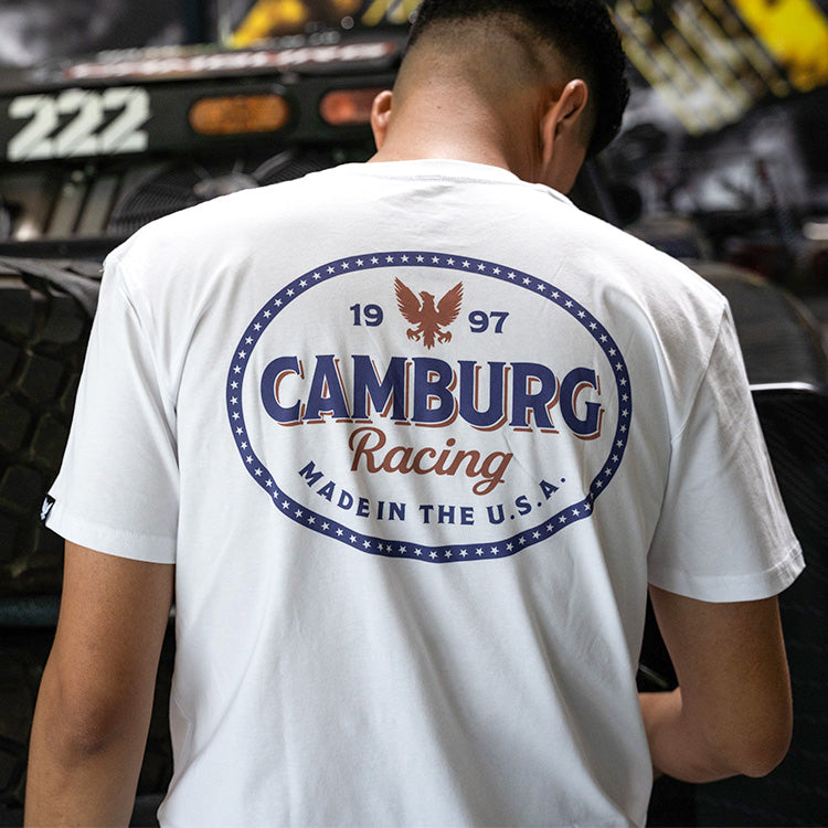 Camburg "CR USA" T-Shirt – White
