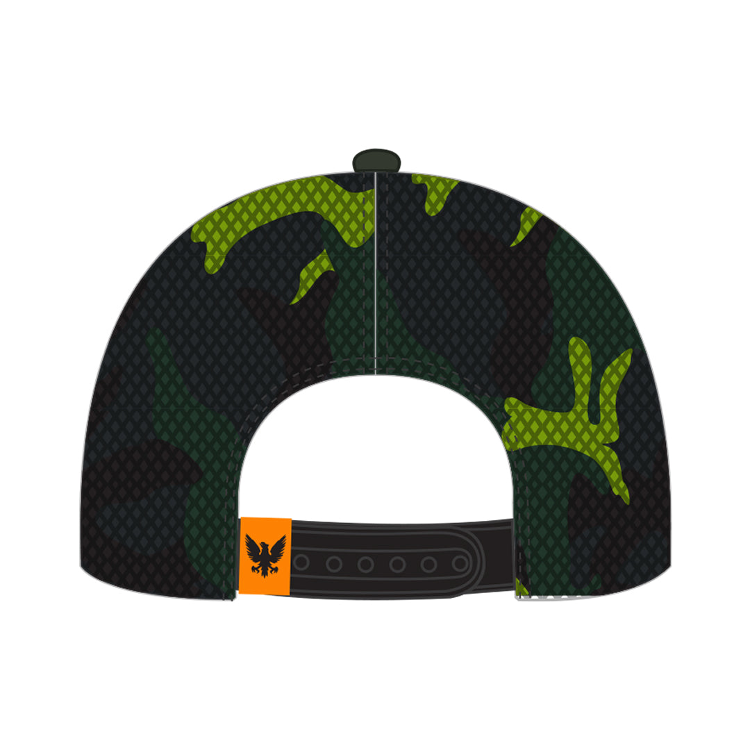 Camburg "Eagle" Trucker Hat — Green/Camo