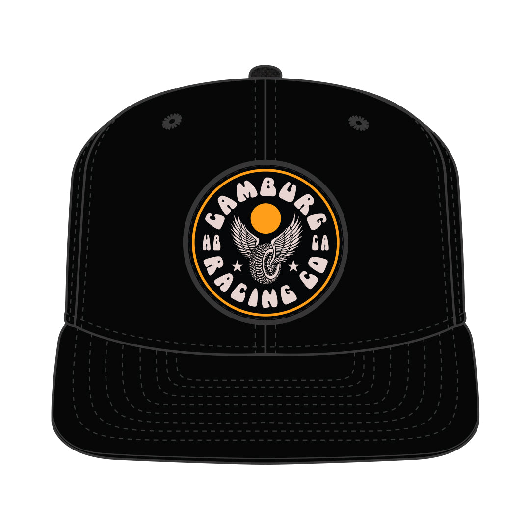 Camburg "Winged Wheel" Trucker Hat — Black