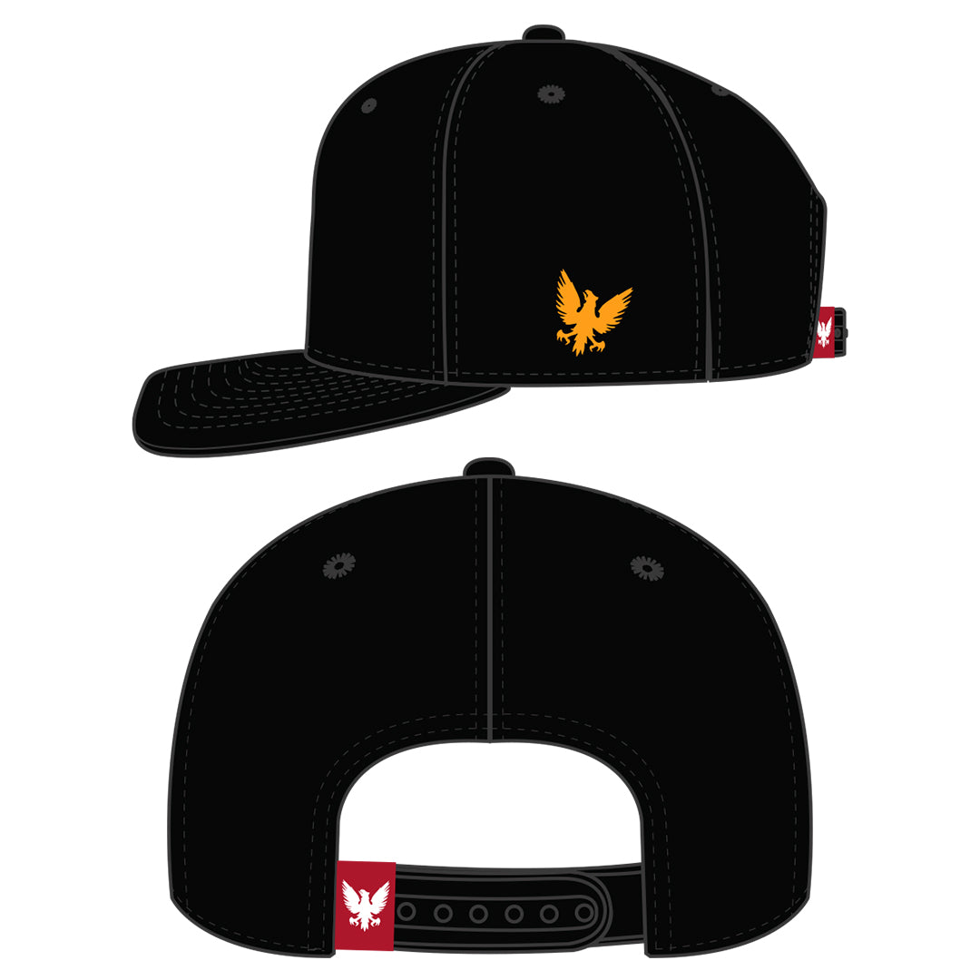 Camburg "Winged Wheel" Trucker Hat — Black