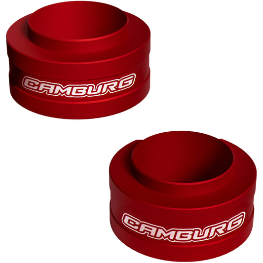 Camburg Engineering 2024-2025 Ford Ranger Raptor 2.5 (in) Front Coil Spring Preload Kit Red