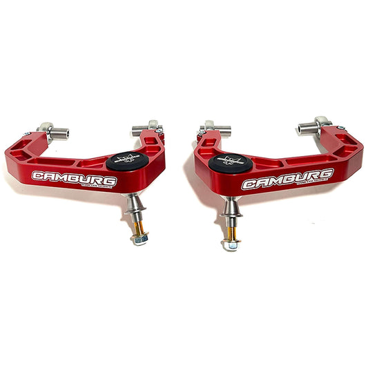 Camburg Engineering 2021-2025 Ford Bronco Excludes Raptor Red KINETIK Series Control Arm Kit CAM-110214-RED