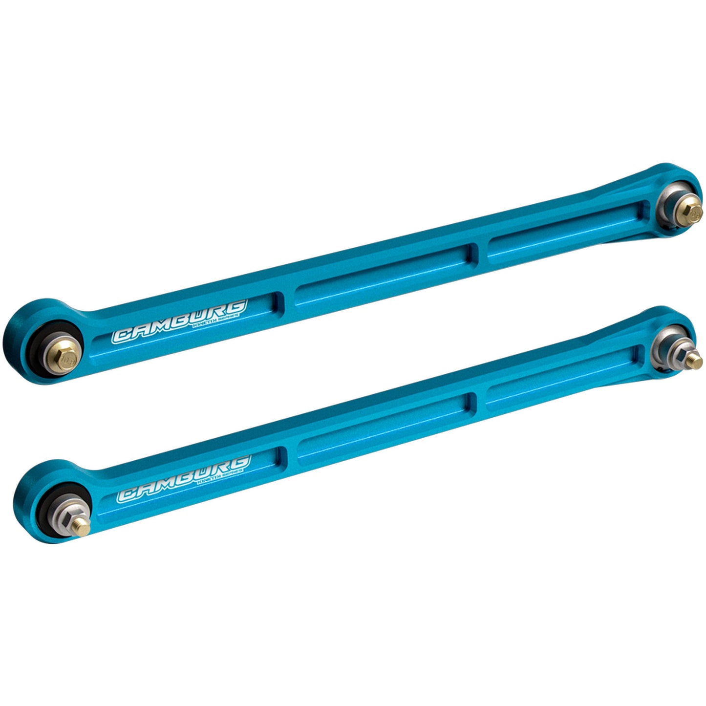 Camburg Engineering Toyota Tundra '22-25 | Tacoma '24-25 | Sequoia '23-25 KINETIK Series Rear Billet Lower Trailing Arm Kit Blue