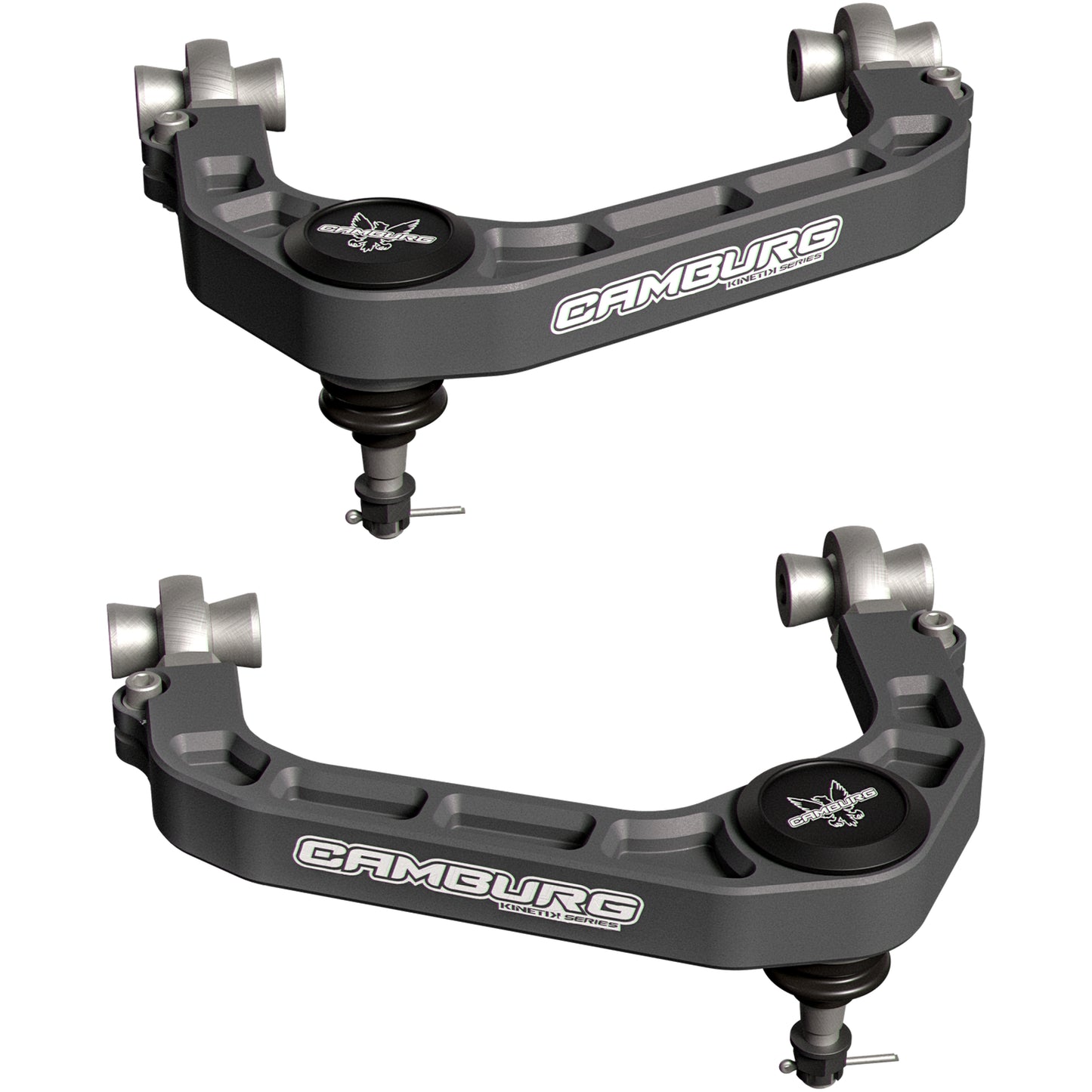 Camburg 15'-20' F-150 KINETIK Series Gray X-Joint XL Upper Control Arm Kit