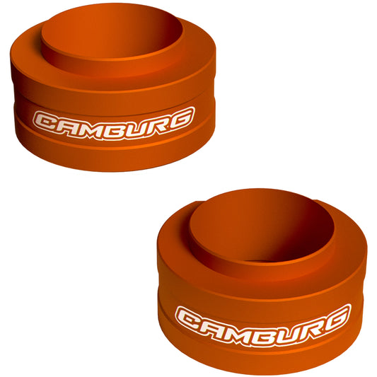 Camburg Engineering 2024-2025 Ford Ranger Raptor 2.5 (in) Front Coil Spring Preload Kit Orange